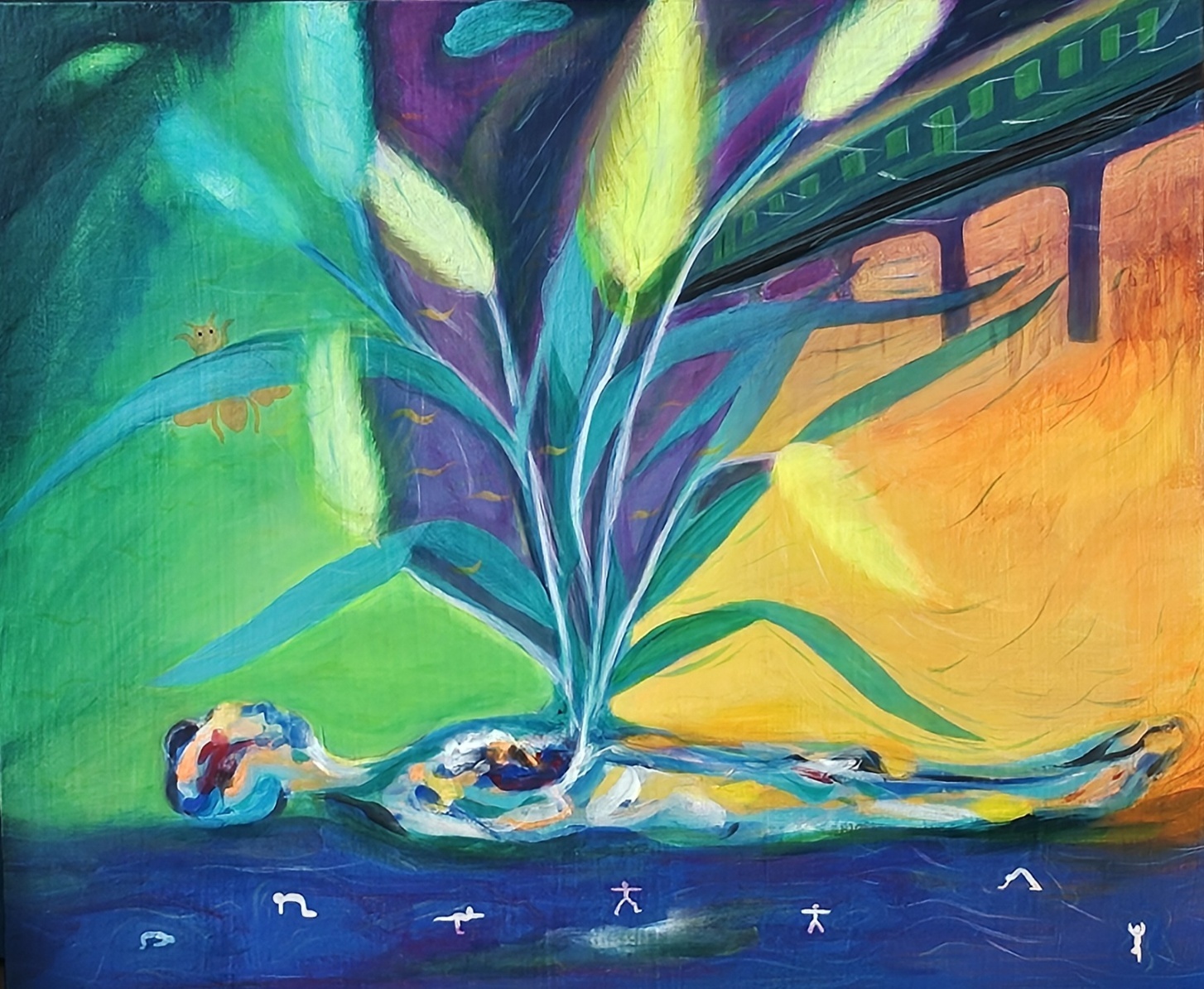 나순단 작품 이미지 : 빛속의 재생