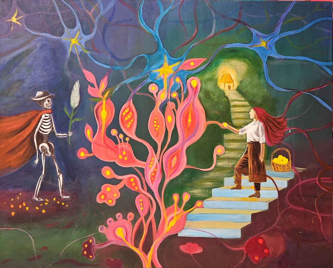 나순단 작품 이미지 : 경계너머 꽃을만나